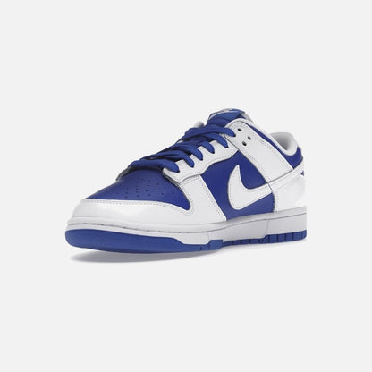 nike dunk low racer blue white