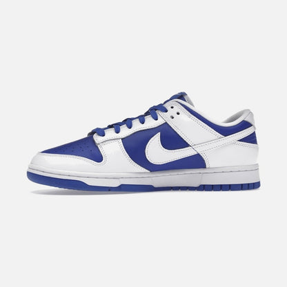 nike dunk low racer blue white