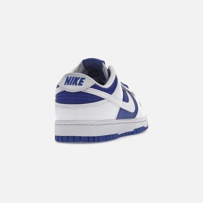 nike dunk low racer blue white