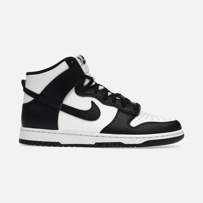 nike dunk high black white (2021)