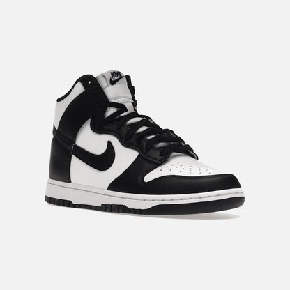 nike dunk high black white (2021)