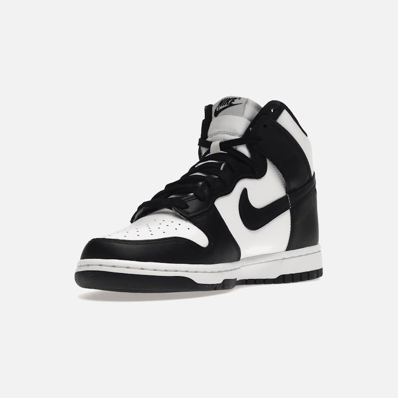 nike dunk high black white (2021)