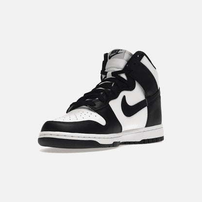 nike dunk high black white (2021)