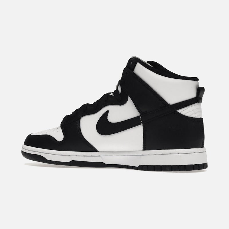 nike dunk high black white (2021)