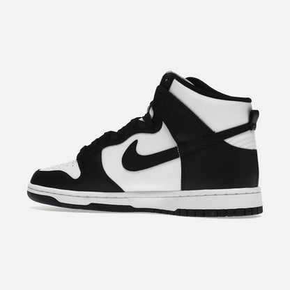 nike dunk high black white (2021)