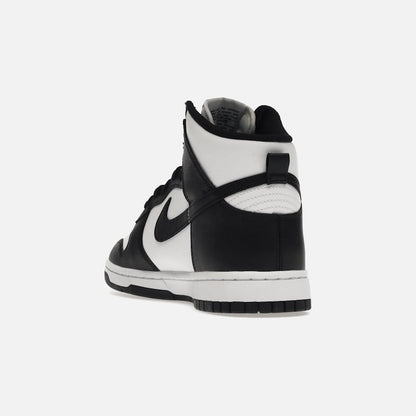 nike dunk high black white (2021)