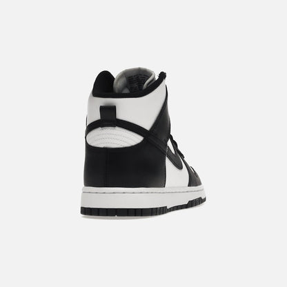 nike dunk high black white (2021)