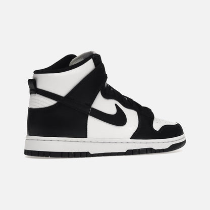 nike dunk high black white (2021)