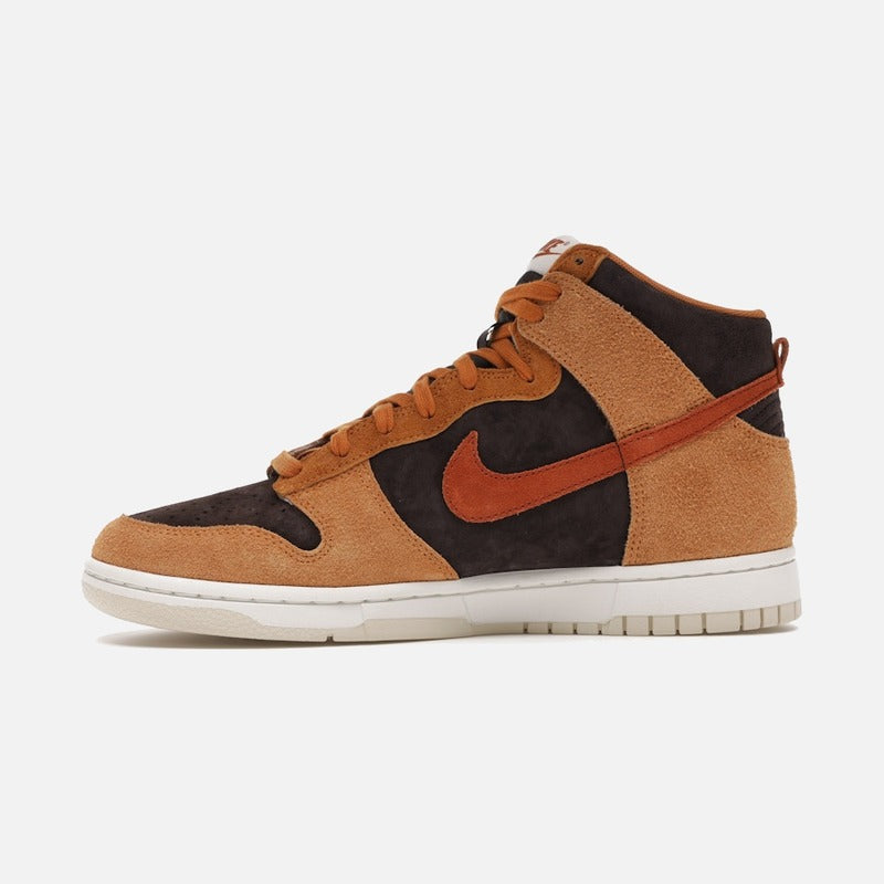 Nike dunk high prm dark russet