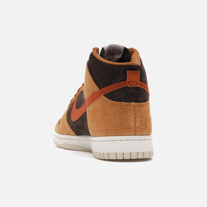 Nike dunk high prm dark russet