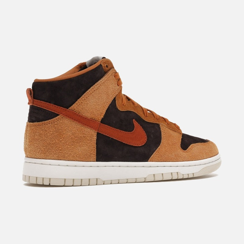 Nike dunk high prm dark russet