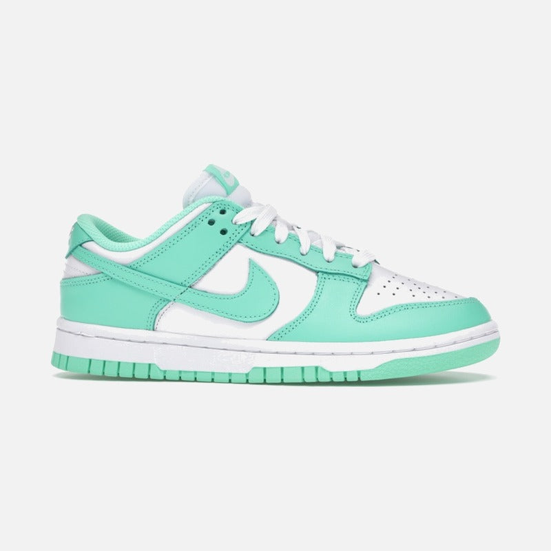 Nike dunk low green glow (women's)