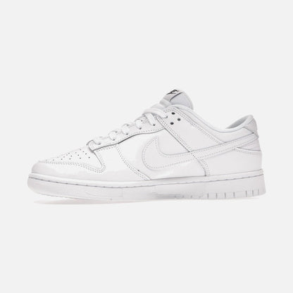 nike dunk low triple white (2021) (w)