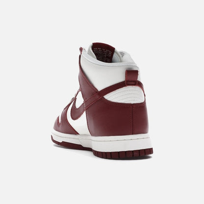Nike Dunk High Sail Team Red