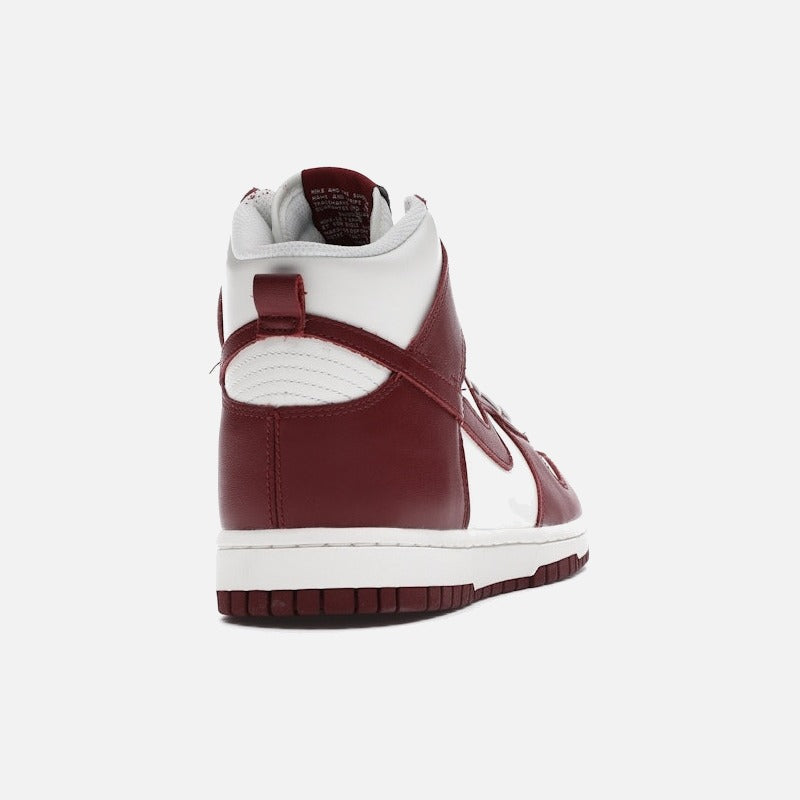 Nike Dunk High Sail Team Red