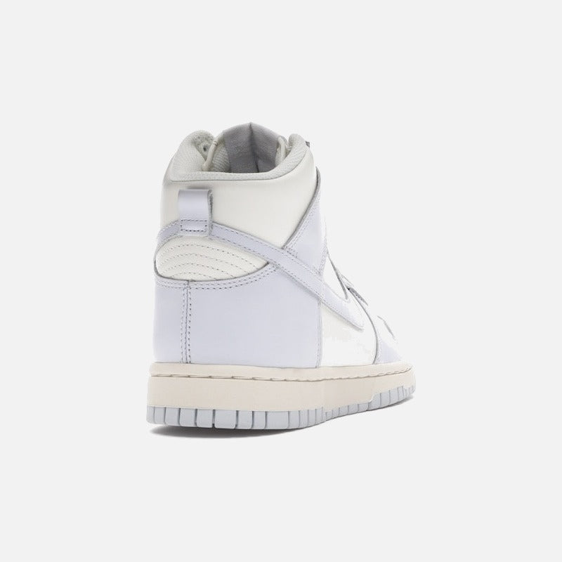 nike dunk high sail football grey (w)
