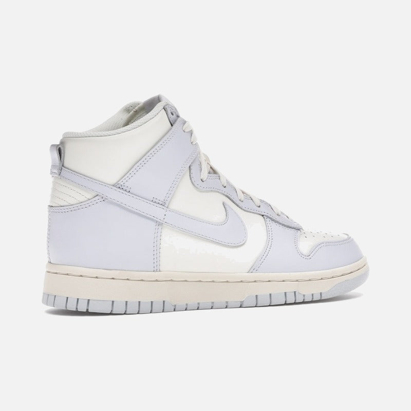 nike dunk high sail football grey (w)