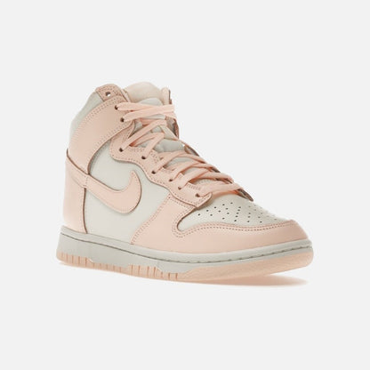 nike dunk high sail crimson tint (w)