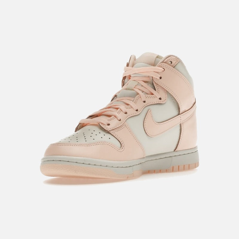 nike dunk high sail crimson tint (w)