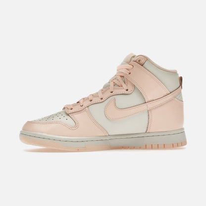 nike dunk high sail crimson tint (w)