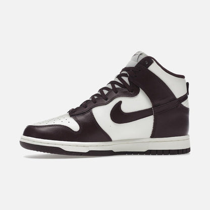 nike dunk high burgundy crush (w)