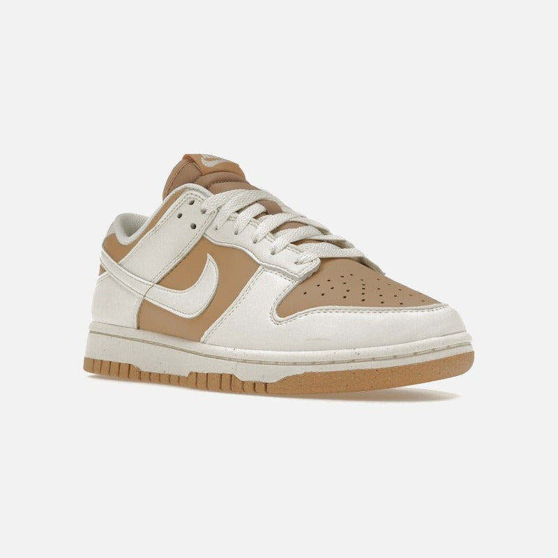 nike dunk low next nature beige sail
