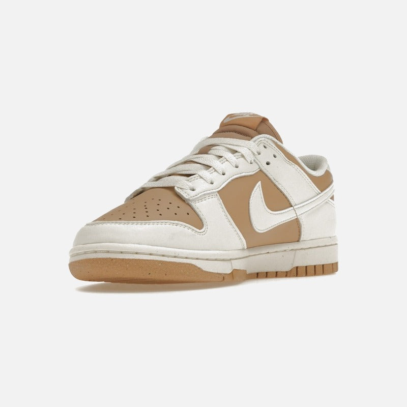 nike dunk low next nature beige sail