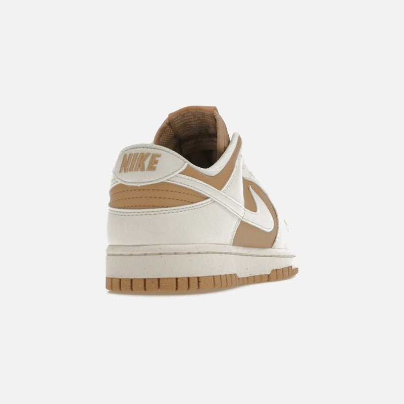 nike dunk low next nature beige sail