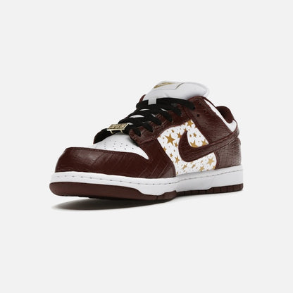 nike sb dunk low supreme stars barkroot brown (2021)