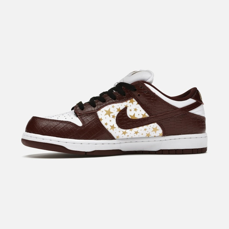 nike sb dunk low supreme stars barkroot brown (2021)