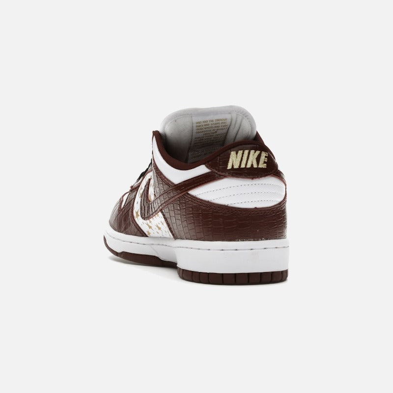 nike sb dunk low supreme stars barkroot brown (2021)