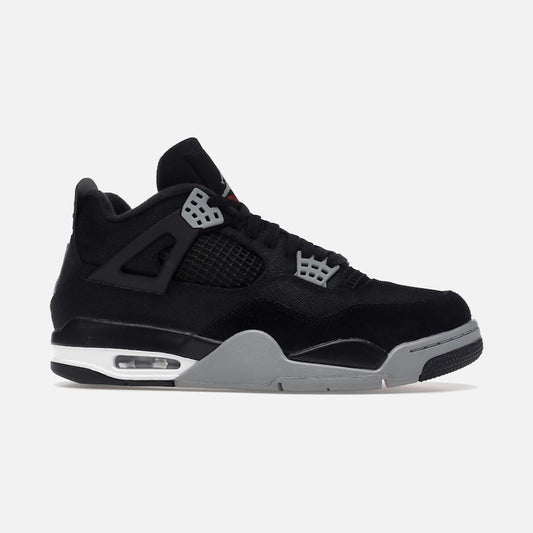 Jordan 4 retro se black canvas