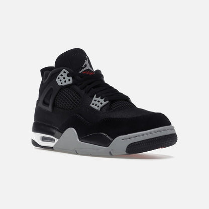 Jordan 4 retro se black canvas