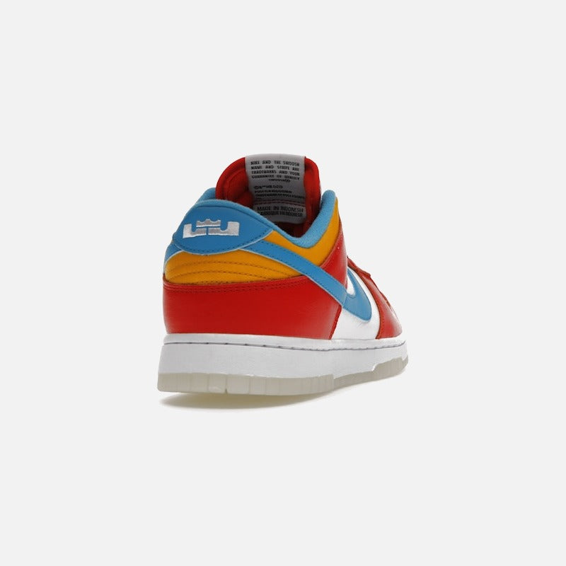 nike dunk low qs lebron james fruity pebbles
