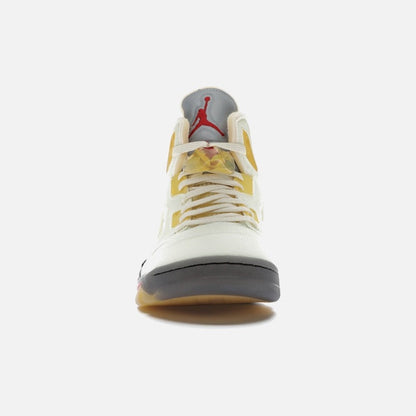 Jordan 5 retro off-white sail