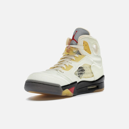 Jordan 5 retro off-white sail