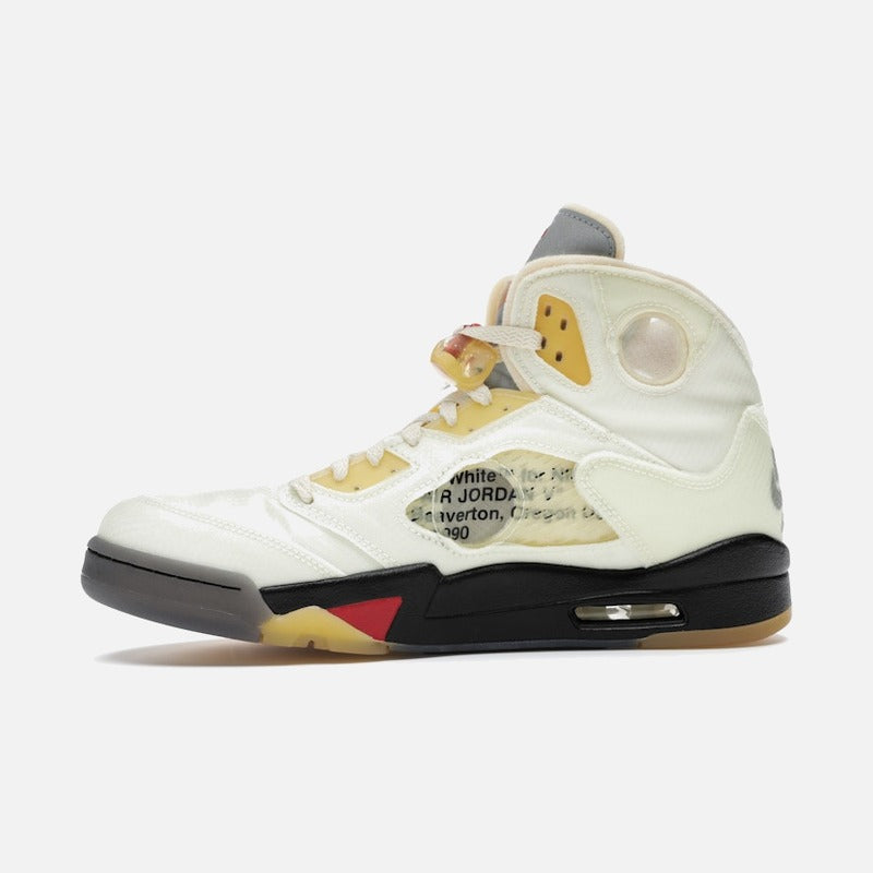 Jordan 5 retro off-white sail
