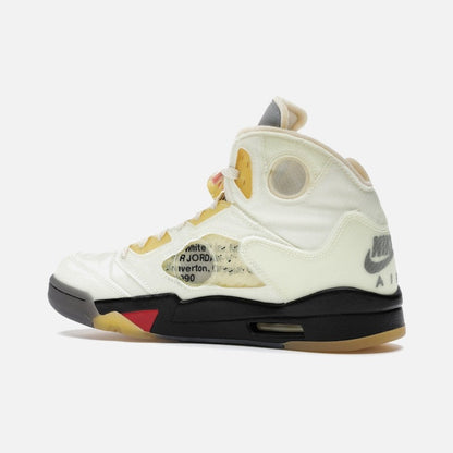 Jordan 5 retro off-white sail