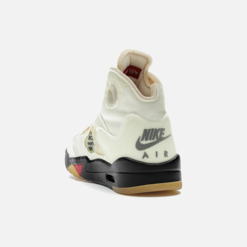 Jordan 5 retro off-white sail