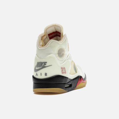Jordan 5 retro off-white sail
