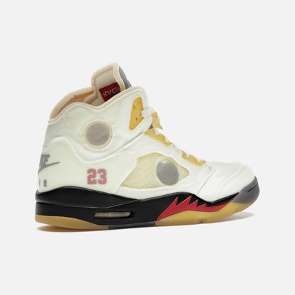 Jordan 5 retro off-white sail