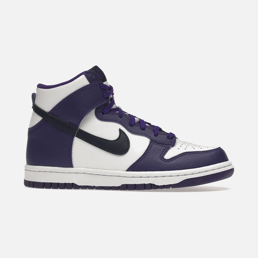 nike dunk high electro purple midnght navy (gs)