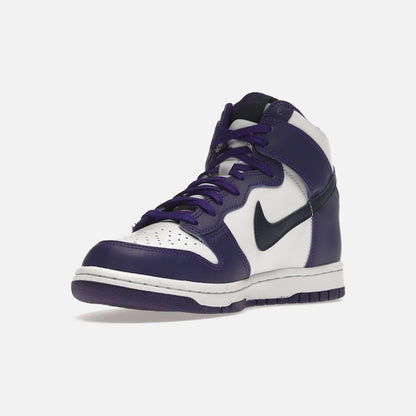 nike dunk high electro purple midnght navy (gs)