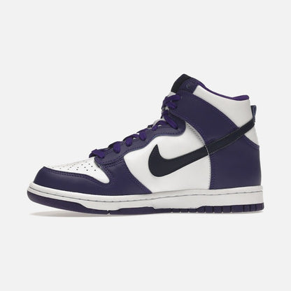 nike dunk high electro purple midnght navy (gs)