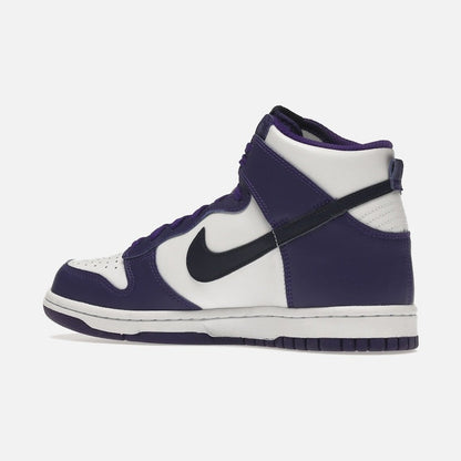 nike dunk high electro purple midnght navy (gs)