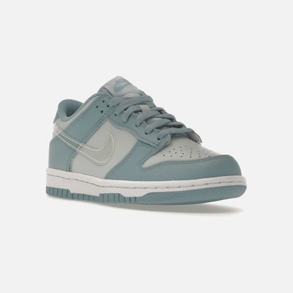 nike dunk low clear blue swoosh (gs)