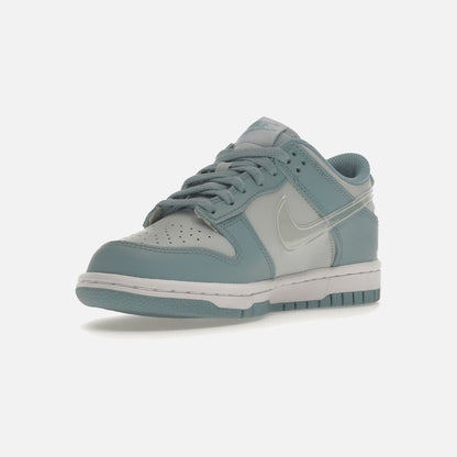 nike dunk low clear blue swoosh (gs)
