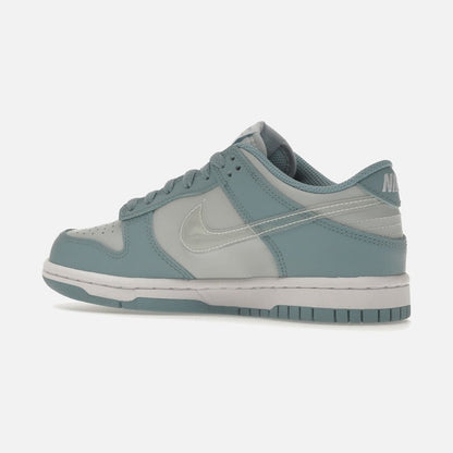 nike dunk low clear blue swoosh (gs)