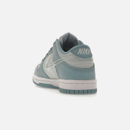 nike dunk low clear blue swoosh (gs)