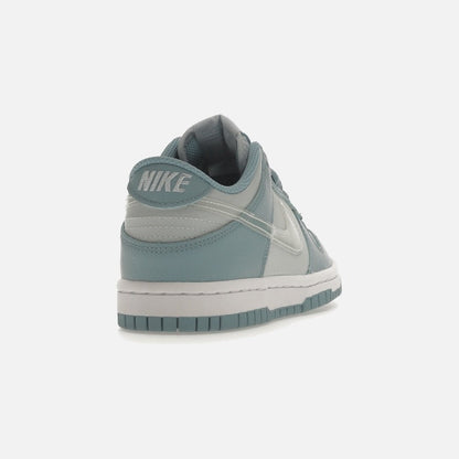 nike dunk low clear blue swoosh (gs)